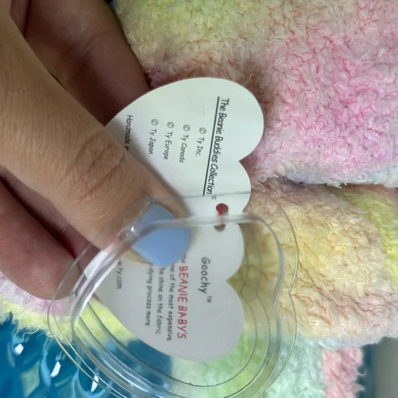 TY BEANIE BABY(GOOCHY) THE JELLYFISH 12’ 1999 - Picture 3 of 3